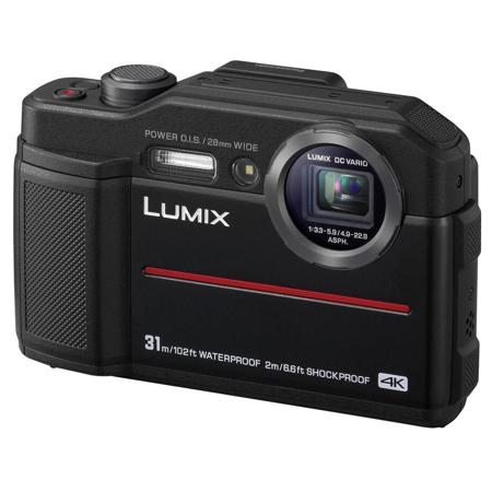 Panasonic Lumix TS7 Waterproof Tough Camera, 20.4 Megapixels, 4.6X Zoom - Black