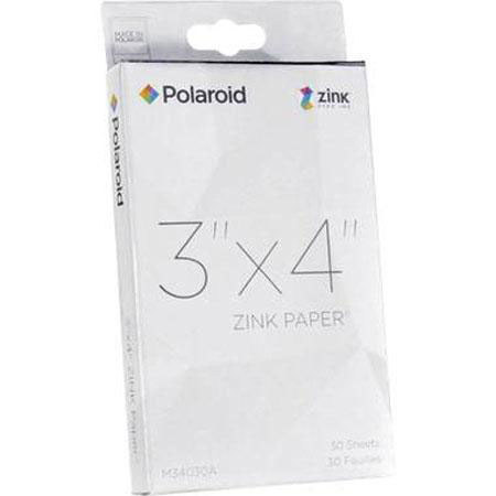Polaroid 3x4 inch Zink Photo Paper 60 Sheets