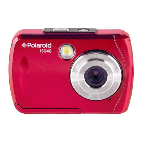 Polaroid is048 16MP Waterproof Digital Camera, Red