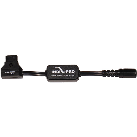 IndiPRO 6" 7.4V D-Tap to 2.1mm Female Regulated Power Dongle