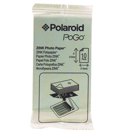 Polaroid PoGo ZINK Photo Paper (2" x 3") 10 Sheet Pack