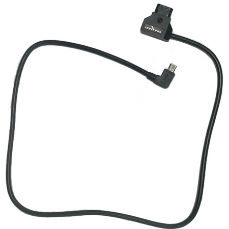 IndiPRO D-Tap to Right-Angle Micro-USB Cable for Tilta Nucleus-Nano Motor, 24"