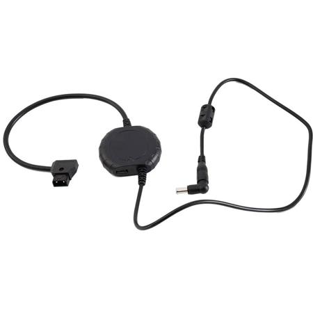 IndiPRO 36" D-Tap to DC Barrel Power Cable for Sony PXW-FX9 Camera, Regulated