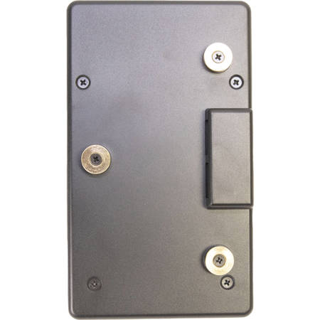 IndiPRO Battery Emilinator Gold Mount Plate w/4-Pin XLR & 4-Way D-Tap Splitter