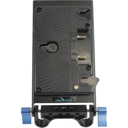 IndiPRO Gold Mount Battery Adapter Plate w/USB Type-C Converter, 15mm Rod System