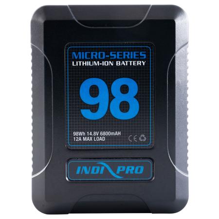 IndiPRO Micro-Series 98Wh Gold Mount Lithium-Ion Battery