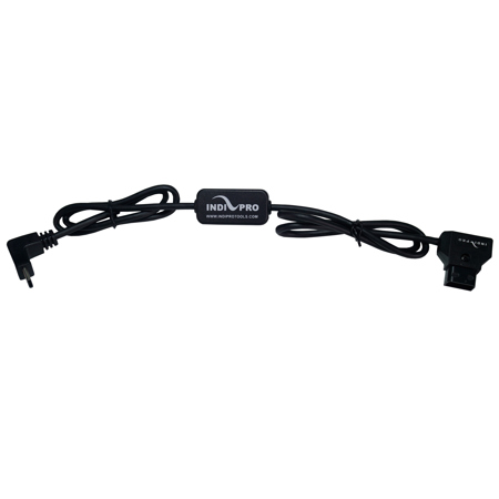 IndiPRO 3' D-Tap to Regulated Right Angle USB Type C Connector Cable