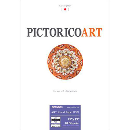 Pictorico MW1PH Art Kenaf 132 Inkjet Paper,13x19in - 10