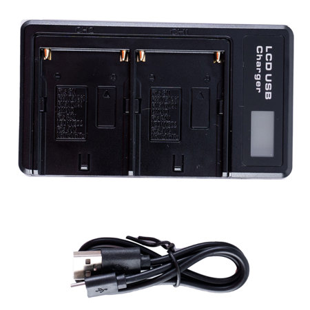 IndiPRO NP-F Series Dual Battery Charger