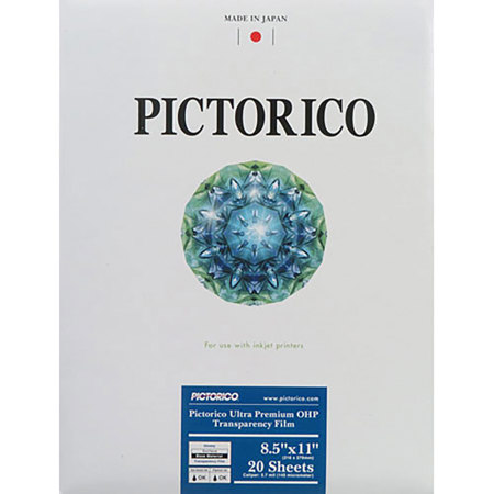 Pictorico TPS100 Projector Film, 8.5x11", 20 Sheets