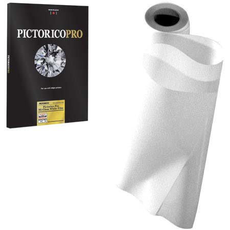 Pictorico PGF100 Hi-Gloss White Inkjet Film, 36"x65.6" Roll