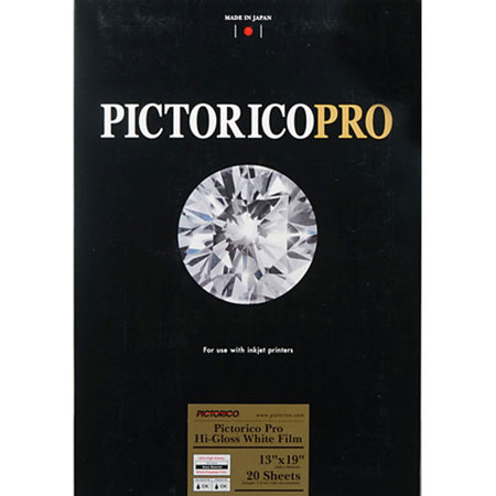 Pictorico PPF150 Pro White Film, 13x19in, 20 Sheets