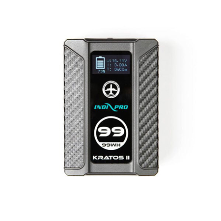 IndiPRO Kratos 99Wh 14.4V 6900mAh V-Mount Lithium-Ion Battery