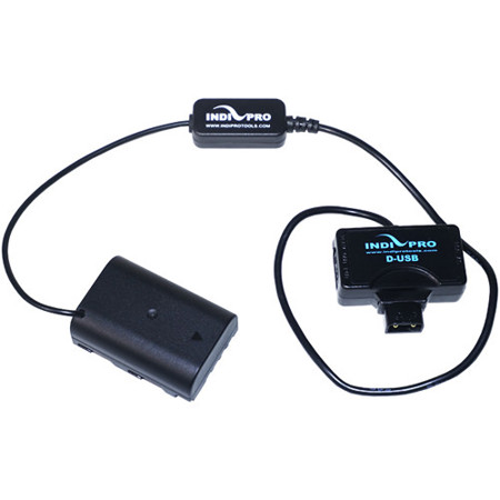 IndiPRO 30" Mini-Tap to Panasonic DMW-BLF19 Type Dummy Battery Cable