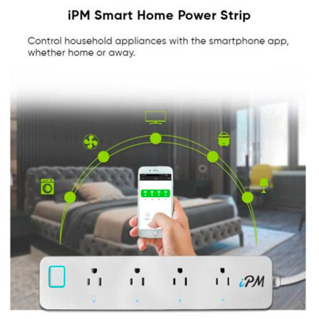 IPM Smart Home Power Strip for Amazon's Alexa/Google Home Voice Control Speakers