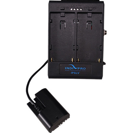 IndiPRO Dual Sony L-Series Power Adapter to Canon LP-E6 Dummy Battery