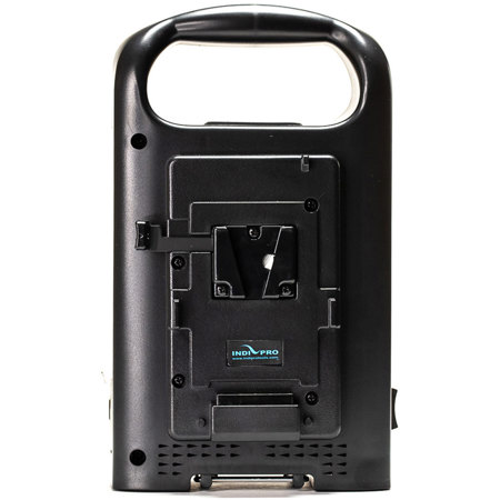 IndiPRO PD2BCH V-Mount Dual Battery Charger with XLR Output