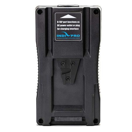 Indipro Compact 95Wh V-Mount Li-Ion Battery with Power LED Gauge Display
