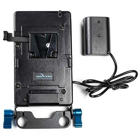 IndiPRO V-Mount Plate to Panasonic DMW-BLF19 Type Dummy Battery