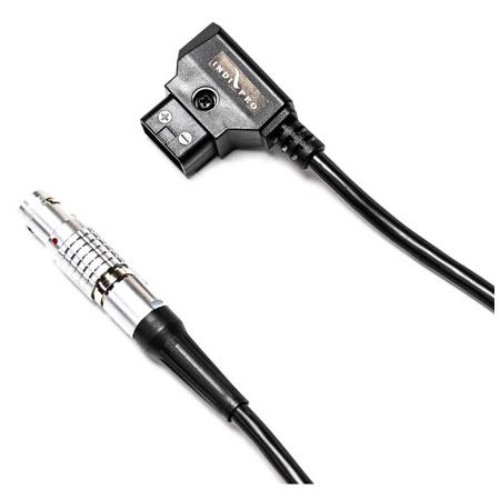 IndiPRO 24" Right-Angle D-Tap to LEMO Power Cable for RED Epic/Scarlet Camera