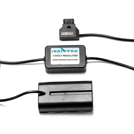 IndiPRO 24" D-Tap to Sony L-Series Dummy Battery Power Converter