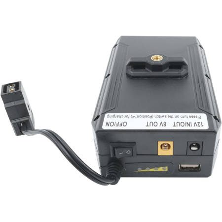 IndiPRO Porta-Pak 72Wh 8V/12V Battery with D-Tap Output and Charger