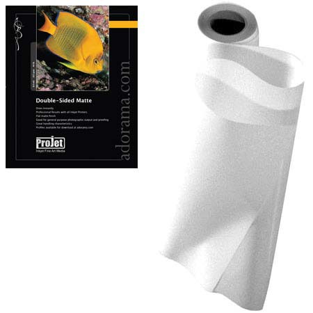 Projet Standard Weight Double-Sided Matte Inkjet Paper, 8.0 mil., 36"x100' Roll