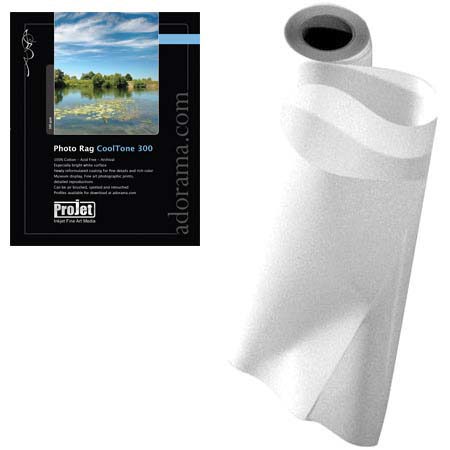 Projet Elite Picture Rag Inkjet Paper, 44inx40' Roll