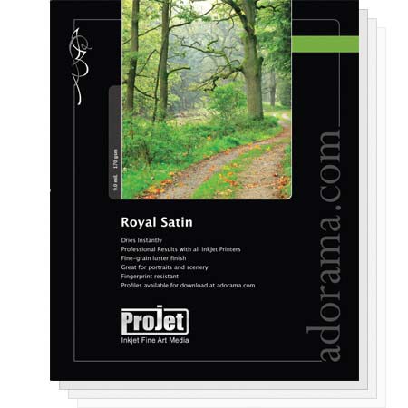 Projet Royal Satin Luster Photo Paper (13x19"), 50 Sheets
