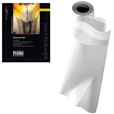 Projet Smooth Silk Resin Coated Paper 4inx26Ft Roll