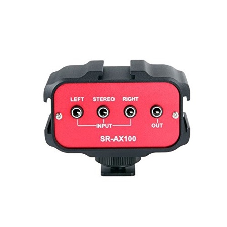 Saramonic SR-AX100 Universal Audio Adapter with Stereo & Dual Mono 3.5mm Inputs