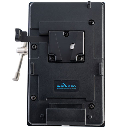 IndiPRO V-Mount Battery Plate with D-Tap Output and Mounting Clamp