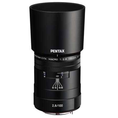 Pentax HD Pentax-D FA Macro 100mm f/2.8 ED AW Lens, Bundle with