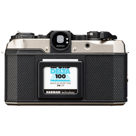 Pentax 17 Film Camera, Dark Silver 18928-RIM