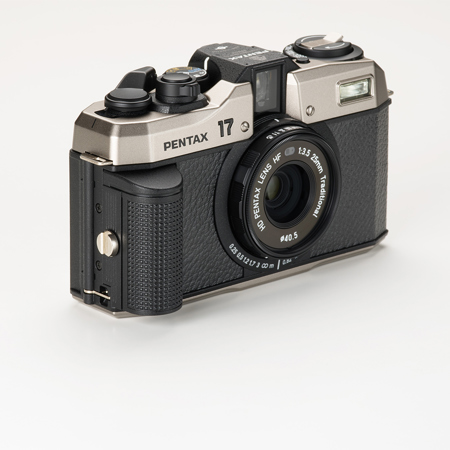 ペンタックス17 Pentax 17 Film Camera, Dark Silver 18928-RIM