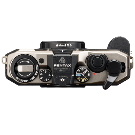 Pentax 17 Film Camera, Dark Silver 18928-RIM
