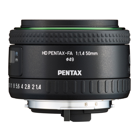 Pentax HD Pentax-FA 50mm f/1.4 Lens, Black 20790