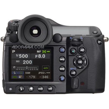 Pentax 645D Medium Format DSLR Camera Body