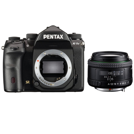Pentax K-1 Mark II DSLR Camera  with 35mm f/2 Lens