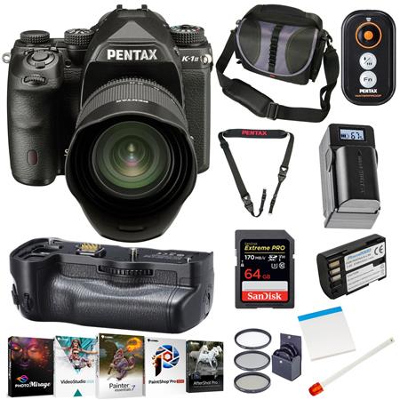 Pentax K-1 Mark II DSLR Camera with 28-105mm Lens with Premium Accessories  Kit