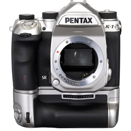 Pentax K-1 36.4MP DSLR Camera with Battery Grip, Limited Silver Edition
