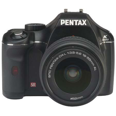 Pentax K2000 Digital SLR Camera/Lens Kit.w/18-55mm Lens