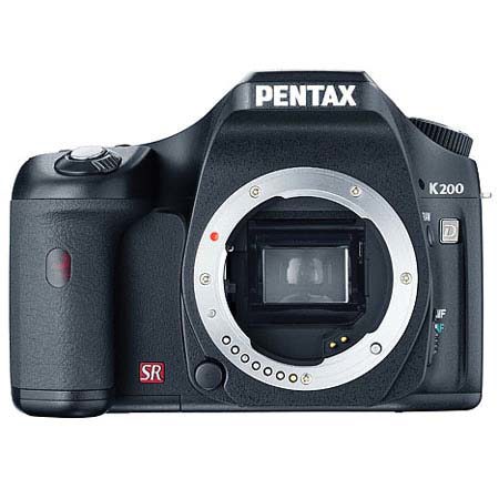 Pentax K200D 10.2 Megapixel Interchangeable Lens Digital SLR Camera Body, 2.7 inch LCD Monitor
