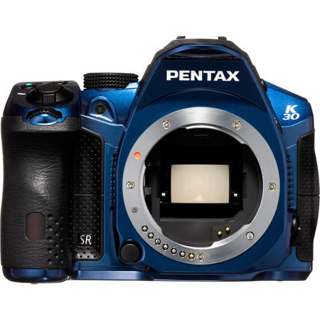 Pentax K-30 Digital SLR Camera Body, Blue