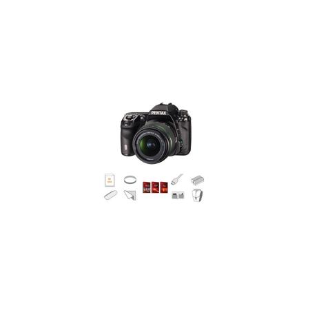 Pentax K-5 II Digital SLR Camera w/18-55mm Lens, with Accessory Bundle
