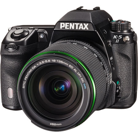 Pentax K-5 II Digital SLR Camera with DA 18-135 WR Lens