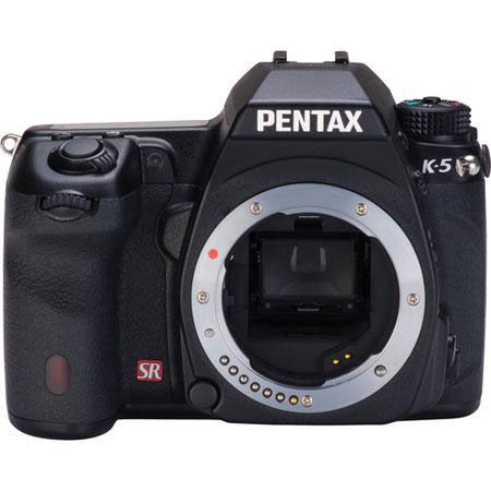 Pentax K-5 Digital SLR Camera Body, Black - Bundle "B"