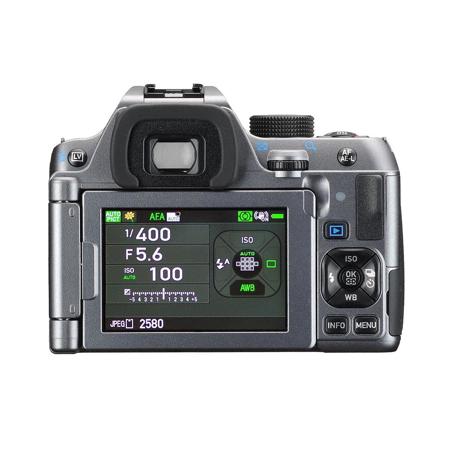 Pentax K-70 DSLR Body, Silver