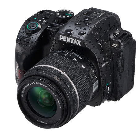 Pentax KF DSLR Camera with DA L 18-55mm f/3.5-5.6 AL WR Lens 