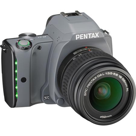 Pentax K-S1 DSLR Camera with DA L 18-55mm Lens, Tweed Gray
